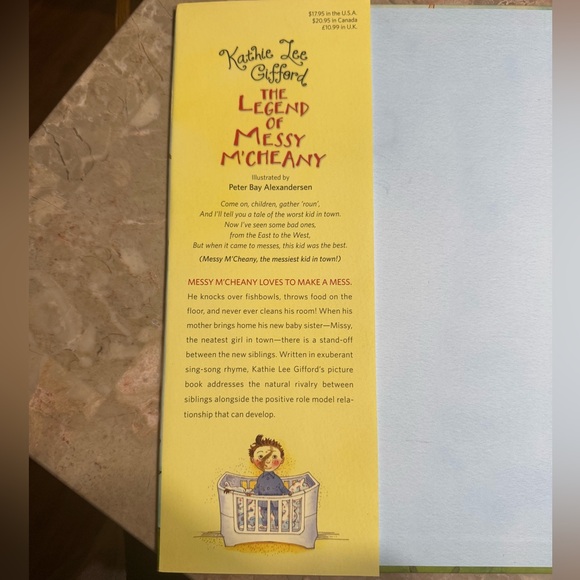 CHILDRENS BOOK The Legend of Messy M'Cheany - Picture 2 of 6